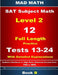 2018 SAT Subject Level 2 Book B Tests 13-24 by John Su