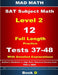 2018 SAT Subject Level 2 Book D Tests 37-48 by John Su