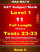 2018 SAT Subject Level 1 Book C Tests 23-33 by John Su