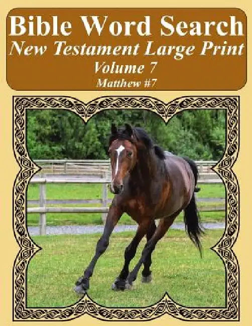 Bible Word Search New Testament Large Print Volume 7: Matthew #7 by T. W. Pope
