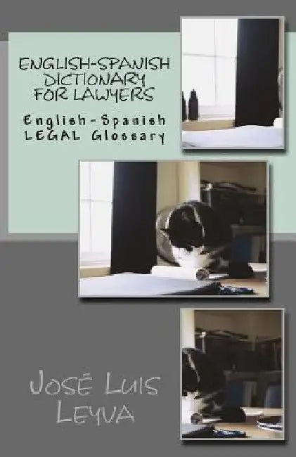 English-Spanish Dictionary for Lawyers: English-Spanish LEGAL Glossary by Jose Luis Leyva
