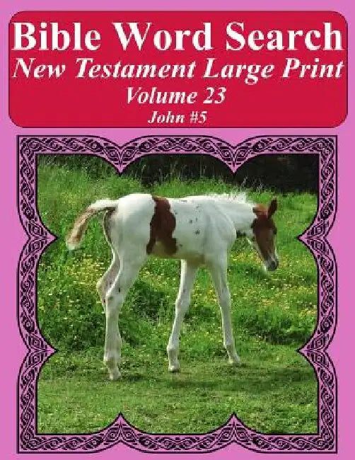 Bible Word Search New Testament Large Print Volume 23: John #5 by T. W. Pope