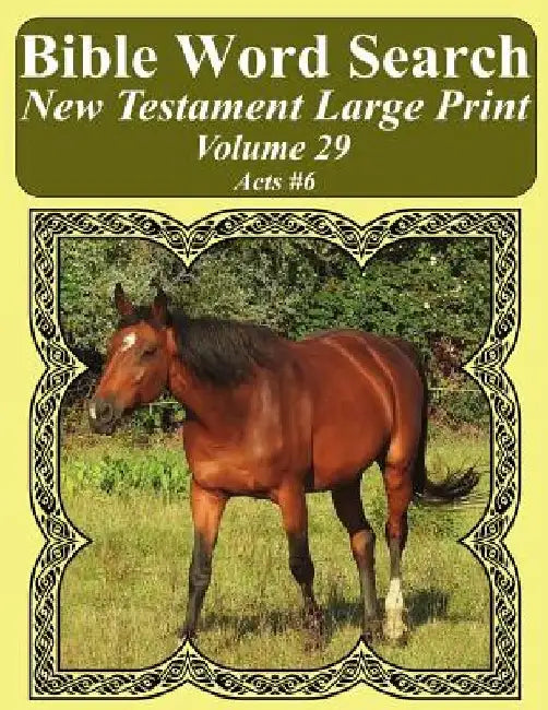 Bible Word Search New Testament Large Print Volume 29: Acts #6 by T. W. Pope