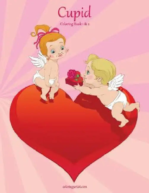 Cupid Coloring Book 1 & 2 by Nick Snels