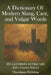 A Dictionary Of Modern Slang, Cant, and Vulgar Words by John Camden Hotten
