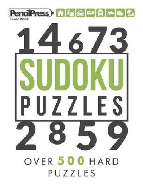 Sudoku Puzzles: Over 500 Hard Sudoku puzzles for adults (with answers) by Sudoku Puzzle Books