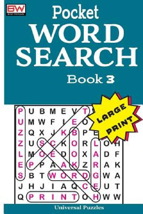Pocket WORD SEARCH Puzzles by Universal Puzzles