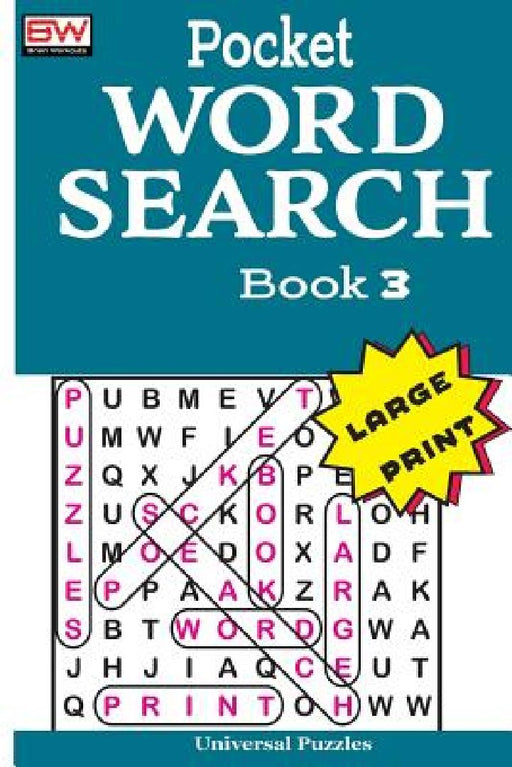 Pocket WORD SEARCH Puzzles by Universal Puzzles