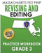 MASSACHUSETTS TEST PREP Revising and Editing Practice Workbook Grade 3: Develops Writing, Language, and Vocabulary Skills by Test Master Press Massachusetts