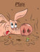Pigs Coloring Book 1 & 2 by Nick Snels