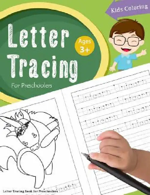 Letter Tracing Book for Preschoolers: Letter Tracing Books for Kids Ages 3-5, Letter Tracing Workbook, Alphabet Writing Practice.Learning the easy wor by Handwriting Workbook