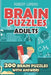Brain Puzzles Adults: Creek Puzzles - 200 Brain Puzzles with Answers by Robert Lorens