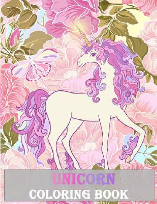 Unicorn Coloring Book: : An Adult Coloring Book with Fun Relax and Stress Relief. by Adult Coloring Book
