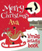 Merry Christmas Ava - Xmas Activity Book: (Personalized Children's Activity Book) by Xmasst