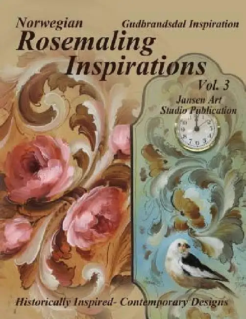Rosemaling Inspirations: Gudbrandsdal by Jansen Art Studio