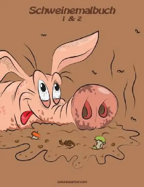 Schweinemalbuch 1 & 2 by Snels, Nick