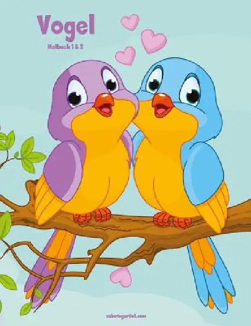 Vogelmalbuch 1 & 2 by Snels, Nick