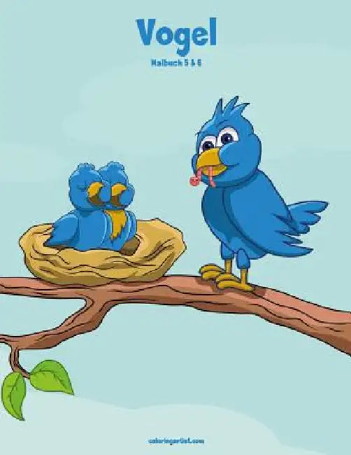 Vogelmalbuch 5 & 6 by Snels, Nick