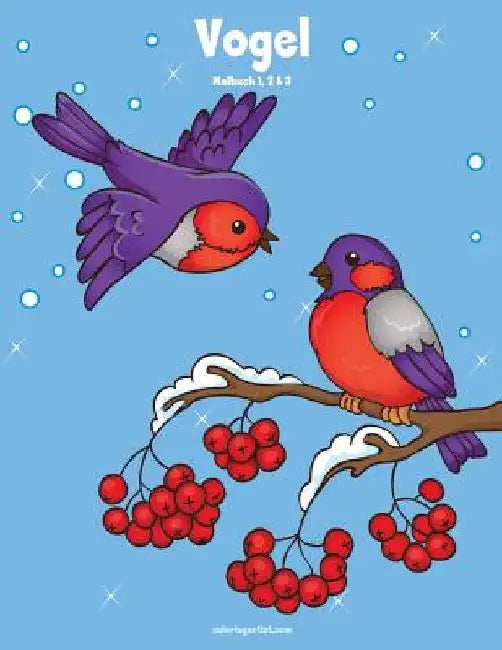 Vogelmalbuch 1, 2 & 3 by Snels, Nick