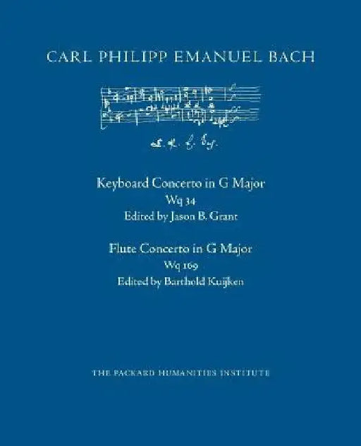 Concerto in G Major, Wq 34 by Jason B. Grant