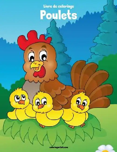 Livre de coloriage Poulets 1 & 2 by Snels, Nick