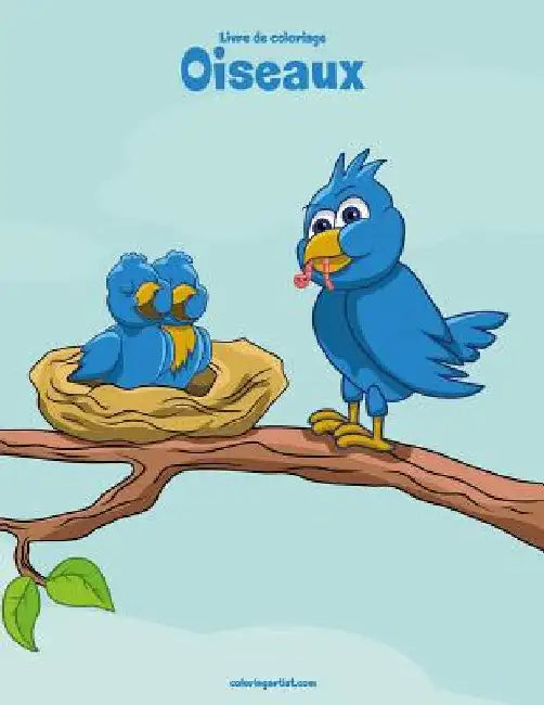 Livre de coloriage Oiseaux 5 & 6 by Snels, Nick