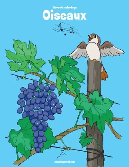 Livre de coloriage Oiseaux 4, 5 & 6 by Snels, Nick