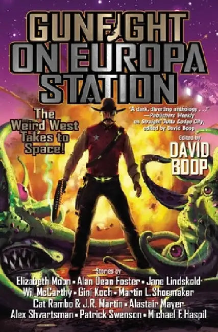 Gunfight on Europa Station by David Boop