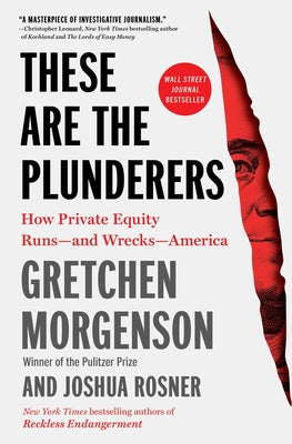 These Are the Plunderers: How Private Equity Runs--And Wrecks--America by Gretchen Morgenson