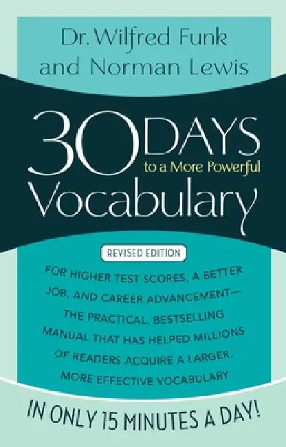 30 Days to a More Powerful Vocabulary by Norman Lewis