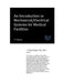 An Introduction to Mechanical/Electrical Systems for Medical Facilities by J. Paul Guyer