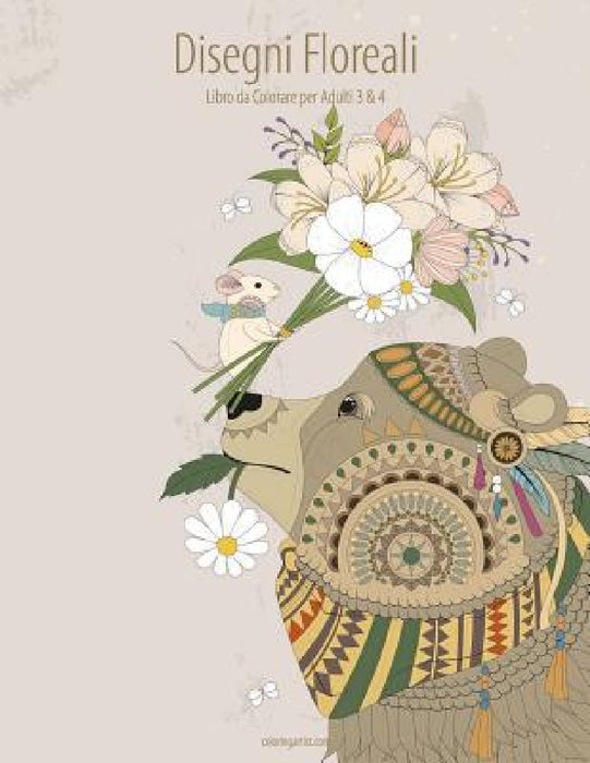 Disegni Floreali Libro da Colorare per Adulti 3 & 4 by Nick Snels