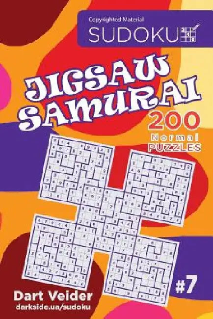 Sudoku Jigsaw Samurai - 200 Normal Puzzles 9x9 (Volume 7) by Dart Veider