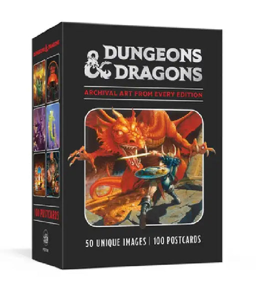 Dungeons & Dragons 100 Postcards: Archival Art from Every Edition by Official Dungeons & Dragons