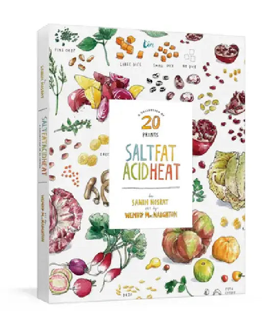 Salt, Fat, Acid, Heat: A Collection of 20 Prints by Samin Nosrat