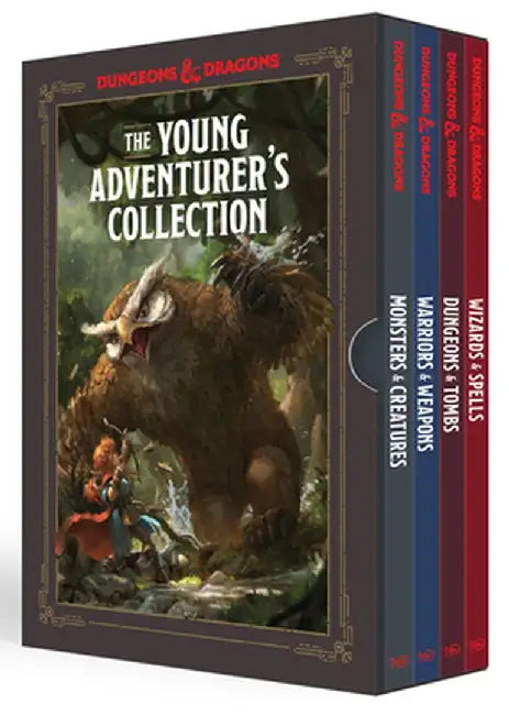 The Young Adventurer's Collection [dungeons & Dragons 4-Book Boxed Set]: Monsters & Creatures, Warriors & Weapons, Dungeons & Tombs, and Wizards & Spe by Official Dungeons & Dragons Licensed