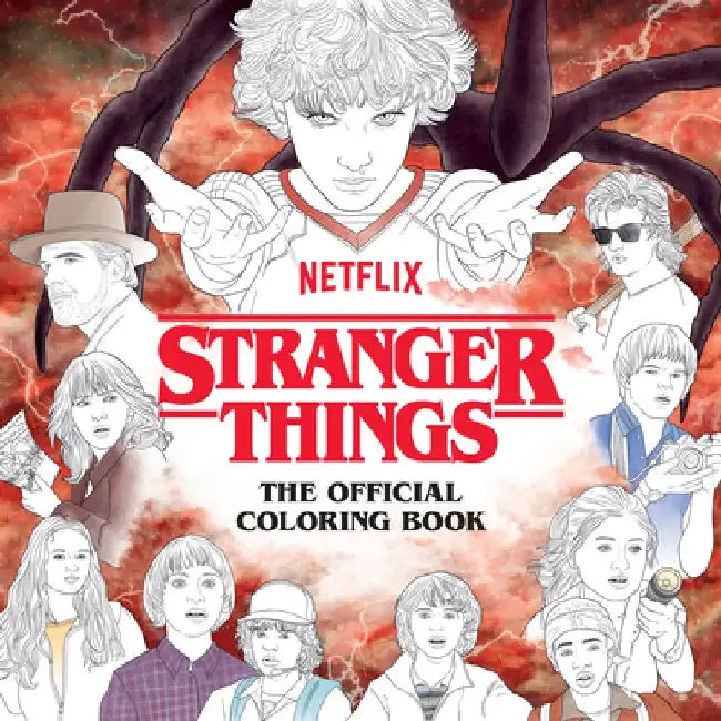 The Official Stranger Things Coloring Book by Netflix
