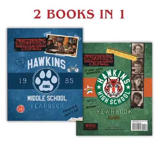 Hawkins Middle School Yearbook/Hawkins High School Yearbook (Stranger Things) by Matthew J. Gilbert
