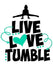 Live Love Tumble: Cute Gymnastics Activity Book & Gratitude Diary Perfect Gift for Any Gymnast! by Cute Notebooks