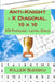 Killer Sudoku - Anti-Knight - X Diagonal. 10 X 10. 250 Puzzles - Level Gold: For Connoisseurs of Sudoku by Andrii Pitenko