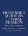 Holy Bible Modern Literal Version: Old Testament by Translation The MLV Team