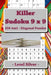 Killer Sudoku 9 X 9 - 250 Anti - Diagonal Puzzles - Level Silver: For Connoisseurs of Sudoku by Andrii Pitenko