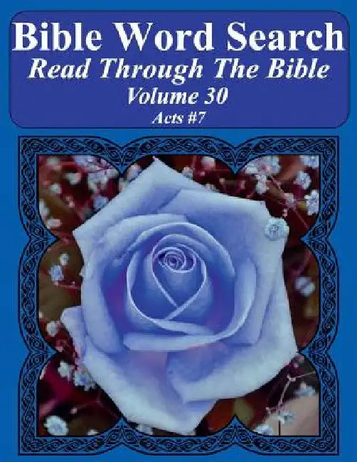 Bible Word Search Read Through The Bible Volume 30: Acts #7 Extra Large Print by T. W. Pope