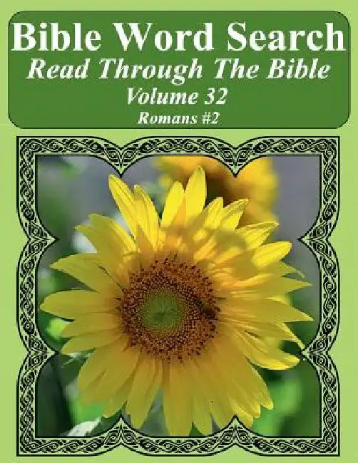 Bible Word Search Read Through The Bible Volume 32: Romans #2 Extra Large Print by T. W. Pope