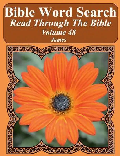 Bible Word Search Read Through The Bible Volume 48: James Extra Large Print by T. W. Pope