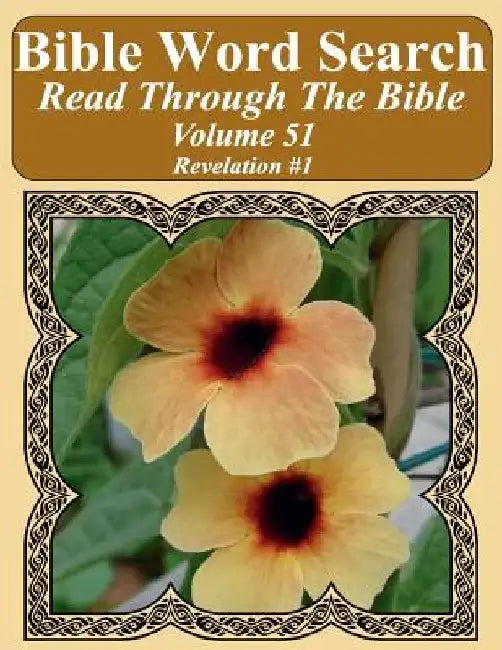 Bible Word Search Read Through The Bible Volume 51: Revelation #1 Extra Large Print by T. W. Pope