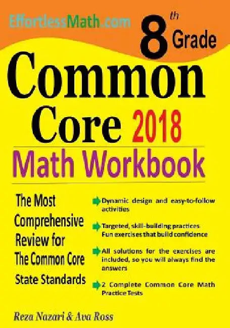 8th Grade Common Core Math Workbook: The Most Comprehensive Review for The Common Core State Standards by Ava Ross