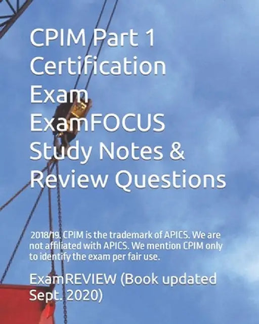 Cpim Part 1 Certification Exam
