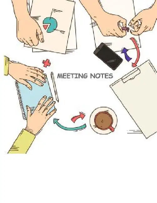 Meeting Notes: Project Taking Minutes of Meetings Notes includes Attendees, and Action items by Ernest Sullivan