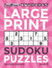 Large Print Sudoku Puzzles Book 3 by Adults Activity Books